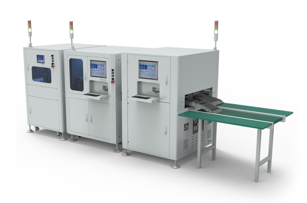 在線式軌道分板機無人化生產