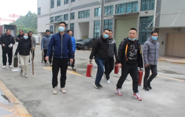 【珍惜生命，遠離火災】恒亞組織員工進行消防演練活動